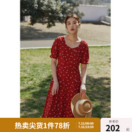 獨束大碼女裝法式小翻領連衣裙女夏季新款遮肉顯瘦雪紡裙子 方領 2XL