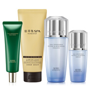 佰草集太極啵啵頸霜50g+雙石斛（精華乳100ml+精華蜜30ml）+SPA啫喱150g
