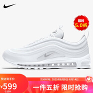 耐克男子休閑鞋AIR MAX 97運動鞋921826-101 白色 41 