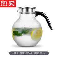 拓進德國進口品質玻璃冷水壺耐高溫大容量過濾水壺夏季家用冰箱扎壺涼 一品大員冷水壺 2