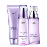 自然堂凝時(shí)鮮顏潔水乳(洗面奶125g+水160ml+乳120ml)淡紋緊致禮物