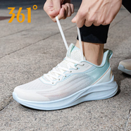 361°氫速男鞋跑步鞋男2025夏季新款網(wǎng)面透氣減震網(wǎng)鞋運(yùn)動(dòng)鞋男輕便跑鞋 羽毛白/薄紗藍(lán)-2230 40