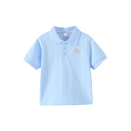 川孩小學(xué)生校服套裝幼兒園園服兒童夏季中學(xué)生班服運動(dòng)會(huì )男女童兩件套 058皇冠T恤 170