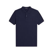 Fred Perry男士短袖Polo衫休閑polo衫百搭簡約商務 casl 衣服 藍色 均碼 |L