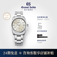 冠藍(lán)獅（Grand Seiko）gs日本原裝進(jìn)口SD機(jī)芯抗磁防水大三針鋼帶男表SBGA437G 香檳盤SBGA437G