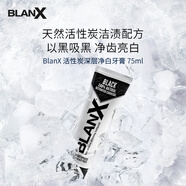 倍林斯（BLANX）【官方】保稅倉直發(fā) 原裝進(jìn)口正品活性炭竹萃香椰牙膏美牙筆 活性炭牙膏