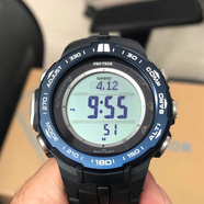 卡西歐（CASIO）運動男表太陽能六局電波登山戶外 PRW3100YB現(xiàn)貨 PRW3100YB-1現(xiàn)貨