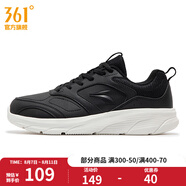 361度女鞋運(yùn)動(dòng)鞋秋季新款361度女常規(guī)跑鞋 曜石黑/羽毛白 37