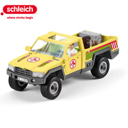 思樂（Schleich S）仿真動物模型親子農(nóng)場套裝男女孩玩具啟蒙認知3+ 獸醫(yī)參觀農(nóng)場42503