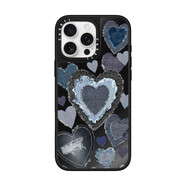 CASETIFY聯(lián)名丹寧宣言牛仔系列適用于iPhone16ProMax蘋果14防摔13保護(hù)殼12手機(jī)殼MagSafe磁吸15pro原版鏡面 CASE 甜酷心跳 原版黑鏡 iPhone 16