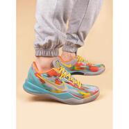 耐克（NIKE）Kobe 8 科比8代 藍(lán)紅橙 低幫實(shí)戰(zhàn)籃球鞋 FQ3548-001男 46