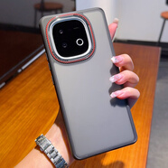 浪翔 適用iQOO Z10Turbo/Z10TurboPro萊卡紅圈鏡頭Magsafe磁吸膚感磨砂全包防摔保護套 單殼 iQOO Z10Turbo