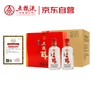 五糧液股份 五糧醇 紅淡雅 濃香型白酒 50度 500mL*2瓶*3盒 禮盒整箱