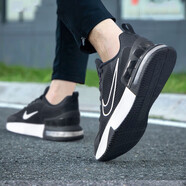 耐克（NIKE）官網(wǎng)艦店男鞋 25夏新款運動(dòng)鞋AIR MAX緩震氣墊鞋透氣輕盈跑步鞋男 FQ1833-001【黑白色】 44