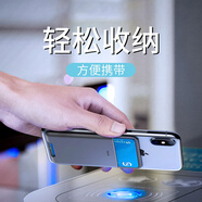 倍思手機(jī)殼卡套背貼插卡式公交地鐵卡門(mén)禁卡市購(gòu)物卡多功能卡包校園刷卡保護(hù)套身份證卡片銀行卡防磁卡 兩個(gè)裝【深灰色】適用所有手機(jī)型號(hào)丨輕薄便攜丨可水洗 其他