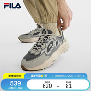 FILA 斐樂官方MARS 1S+男鞋復(fù)古運(yùn)動(dòng)鞋2025春夏火星鞋跑步鞋