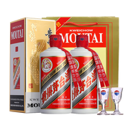 茅臺（MOUTAI）貴州茅臺酒 飛天茅臺酒 國內(nèi)茅臺53度500毫升兩瓶