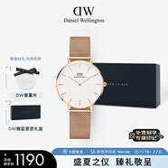 丹尼爾惠靈頓（DanielWellington）DW手表女表 簡約女士手表 時尚歐美表送女友節(jié)日禮物DW00100163