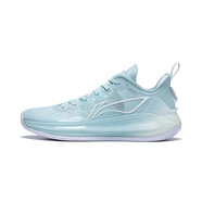 李寧（LI-NING）利刃3 V2籃球鞋男新款?絲減震防滑耐磨專業(yè)實(shí)戰(zhàn)鞋ABAT057 ABAT057-2利刃3水藍(lán)色 43