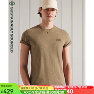 superdry極度干燥男士T恤短袖套頭潮流新款 BROWN S