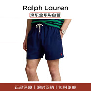 拉夫勞倫（Ralph Lauren）夏季新品秋運動(dòng)潮流休閑運動(dòng)游泳短褲 001藍色 S