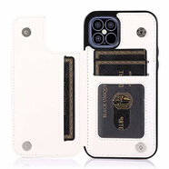 埠帝適用蘋(píng)果16手機殼皮套插卡iPhone15翻蓋14Pro防摔12男4女13保護套11后蓋式14Plus全包邊13P軟殼15P 白色 iPhone 15