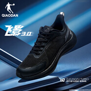 喬丹飛影3.0巭回彈科技運動(dòng)跑鞋男鞋2025冬季新款訓練專(zhuān)業(yè)馬拉松跑鞋 黑色 44