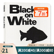 英文原版  Black on white 白看黑 紙板書 幼兒啟蒙認(rèn)知繪本圖畫書 吳敏蘭推薦 綠山墻