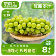 京鮮生云南陽(yáng)光玫瑰青提2.8-3.3斤裝單果8-10g葡萄提子生鮮水果源頭直發(fā)