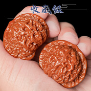 胖東來品質(zhì)核桃盤玩文玩一物一圖精品大粗筋蛤蟆頭南瓜墩四座樓南 A74049 老樹原色四座樓獅子頭45m