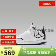 NIKE耐克JORDAN小童經(jīng)典中幫耐磨運(yùn)動(dòng)籃球鞋AQ7734-100 AQ773 AQ7734-100 29.5
