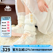 KAPPA卡帕女鞋厚底滑板鞋子女2025秋季新款運動休閑鞋軟底德訓(xùn)鞋小粉鞋 經(jīng)典白/冷灰色 35