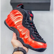 CLENIKEED莆田純原哈達威噴泡籃球男鞋實(shí)戰氣墊藍球鞋高幫緩震復古運動(dòng)鞋男 辣椒噴 42