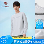 駱駝（CAMEL）戶外原紗防曬速干長袖T恤UPF50防紫外線圓領(lǐng)打底衫A14BZ01080