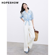 紅袖（hopeshow）紅袖牛仔褲   90124121303 本白色 L