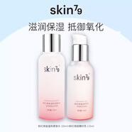 SKIN79粉紅煥能護(hù)膚套裝水乳保濕護(hù)膚品學(xué)生化妝品套裝爽膚水乳液面膜 2件套-柔膚水+精華乳