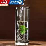青蘋果耐熱水杯290ml6只 無鉛玻璃杯牛奶杯啤酒杯綠茶杯多功能杯套裝