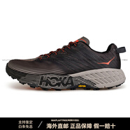 HOKA ONE ONESpeedgoat4低幫跑步鞋男款黑灰 43