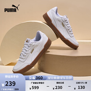 彪馬（PUMA）官方 男女同款情侶輕便經(jīng)典簡(jiǎn)約休閑百搭潮流板鞋 CARACAL 369863 白-金色-06 42
