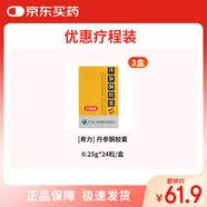 [希力] 丹參酮膠囊0.25g*24粒/盒 三盒裝