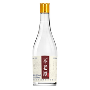 不老潭52度糧食白酒清香型高度白酒瓶裝高粱酒自飲口糧酒 500ml