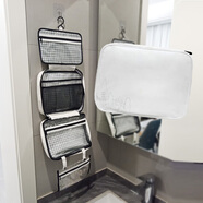 賽樂(lè )透杜邦紙旅行洗漱包男女防水干濕分離大容量多功能便攜化妝包收納袋 大白時(shí)尚都市限量版