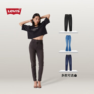 Levi's【特價來襲】李維斯女士老錢風美式復古休閑cleanfit牛仔褲 深藍色 25 (26)