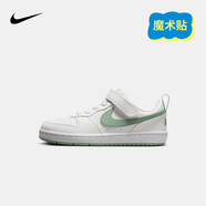 NIKE 耐克童鞋男女童休閑板鞋COURT BOROUGH魔術(shù)貼運動(dòng)鞋小童