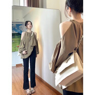 婉曼朵碩依美戀法式露肩襯衫挖肩長(cháng)袖氣質(zhì)減齡薄款 上衣 S