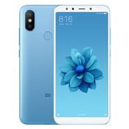 小米（MI）6X雙卡雙待電信高清通話(huà)功能商務(wù)智能手機學(xué)生網(wǎng)課游戲工作備用中 冰川藍 4G通 套餐三 8 6GB+128GB