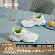 斯凱奇（Skechers）小白熊女鞋夏季厚底百搭老爹鞋透氣熊貓鞋休閑運(yùn)動(dòng)鞋99999863