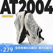 安踏AT2004復古跑鞋夏季網面透氣男鞋減震耐磨軟底慢跑鞋情侶運動鞋