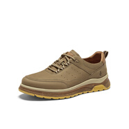 暇步士（Hush Puppies）20秋新款復古板鞋百搭時尚男休閑鞋B6Q02CM3 卡其色 43