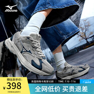 美津濃（MIZUNO）【RACER S】軟底輕便運(yùn)動(dòng)跑步鞋男女同款緩震透氣休閑慢跑鞋 27/CNY配色 38.5 (245mm)